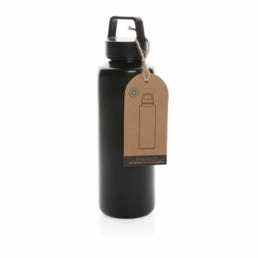 Logotrade business gift image of: RCS certified recycled PP water bottle with handle