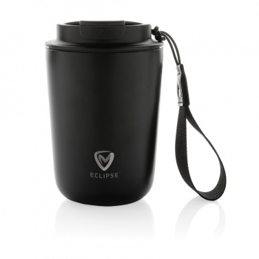 Logo trade promotional product photo of: Cuppa RCS re-steel vacuum tumbler with lanyard