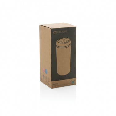 Logotrade corporate gift image of: Metro RCS Recycled stainless steel tumbler