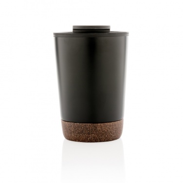 Logotrade promotional merchandise image of: GRS RPP stainless steel cork coffee tumbler