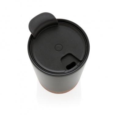 Logotrade promotional products photo of: GRS RPP stainless steel cork coffee tumbler