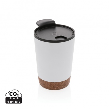 Logotrade advertising product image of: GRS RPP stainless steel cork coffee tumbler