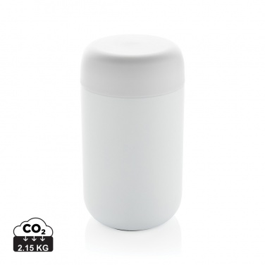 Logo trade promotional item photo of: Brew RCS certified recycled stainless steel vacuum tumbler