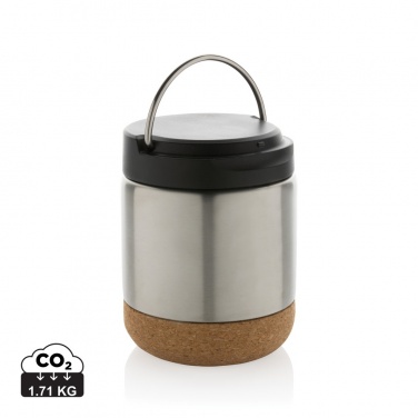 Logo trade promotional items image of: Savory RCS certified recycled stainless steel foodflask