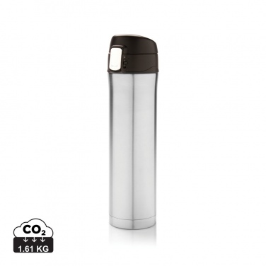 Logotrade promotional gift image of: RCS Re-steel easy lock vacuum flask