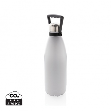 Logo trade advertising products image of: RCS Recycled stainless steel large vacuum bottle 1.5L