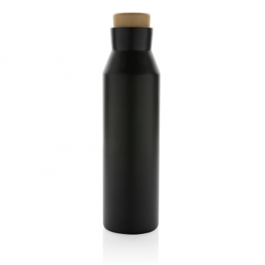 Logo trade promotional merchandise picture of: Gaia RCS certified recycled stainless steel vacuum bottle