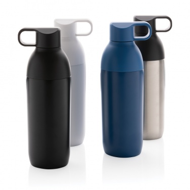 Logo trade corporate gifts picture of: Flow RCS recycled stainless steel vacuum bottle