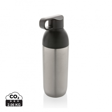 Logo trade promotional item photo of: Flow RCS recycled stainless steel vacuum bottle