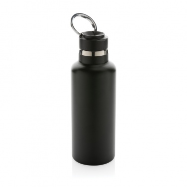 Logo trade promotional gifts picture of: Hydro RCS recycled stainless steel vacuum bottle with spout