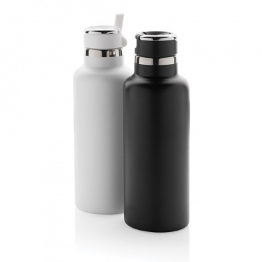 Logo trade promotional giveaways image of: Hydro RCS recycled stainless steel vacuum bottle with spout