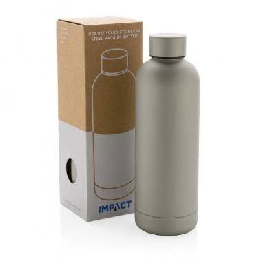 Logo trade advertising products image of: RCS Recycled stainless steel Impact vacuum bottle