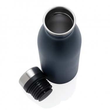 Logo trade advertising products image of: RCS Recycled stainless steel deluxe water bottle