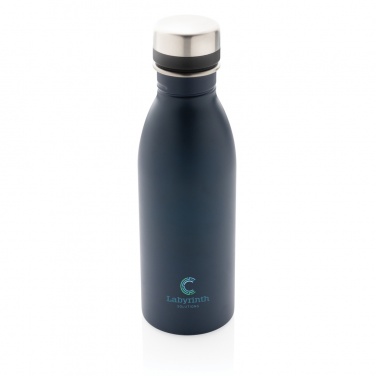 Logo trade advertising product photo of: RCS Recycled stainless steel deluxe water bottle