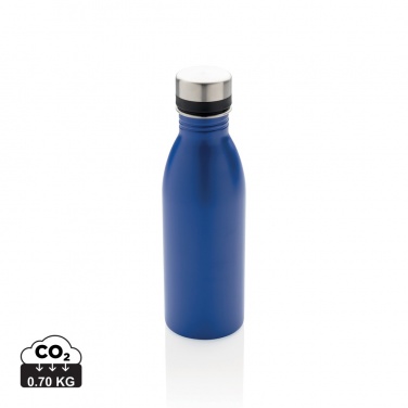 Logotrade promotional products photo of: RCS Recycled stainless steel deluxe water bottle