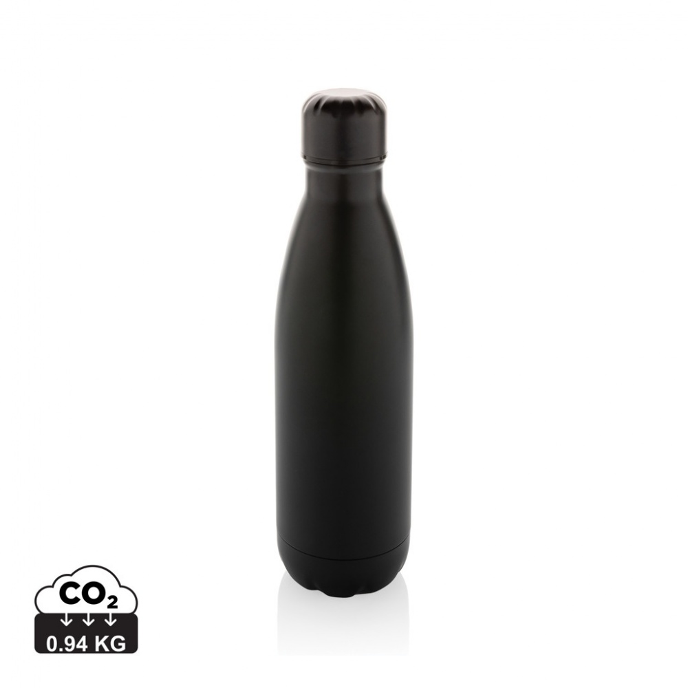 Logotrade business gift image of: Eureka RCS certified re-steel single wall water bottle