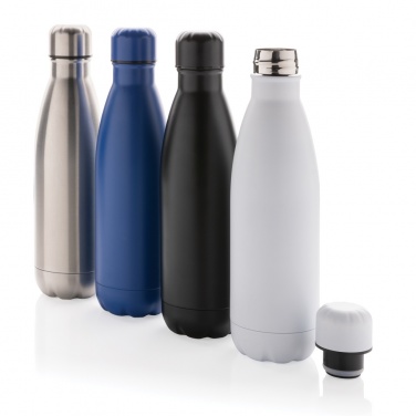 Logotrade business gift image of: Eureka RCS certified re-steel single wall water bottle
