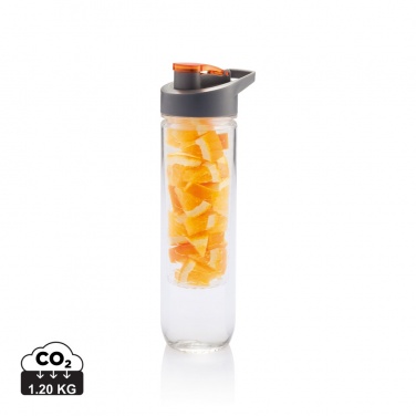 Logo trade promotional item photo of: Water bottle with infuser