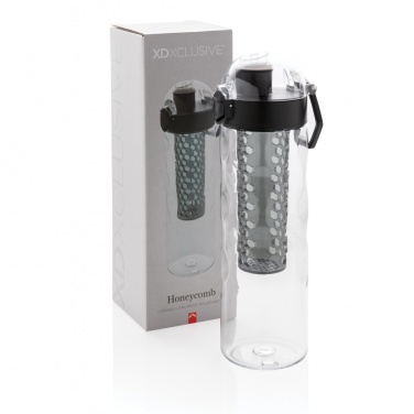 Logotrade promotional merchandise image of: Honeycomb lockable leak proof infuser bottle