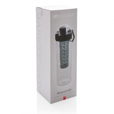 Logo trade corporate gifts picture of: Honeycomb lockable leak proof infuser bottle