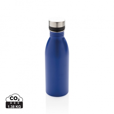 Logo trade promotional gifts image of: Deluxe stainless steel water bottle