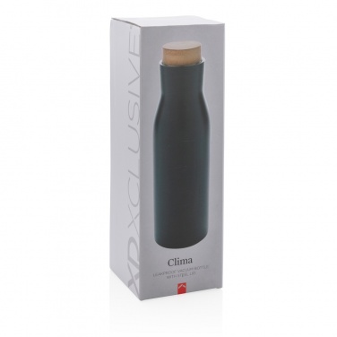 Logotrade corporate gift image of: Clima leakproof vacuum bottle with steel lid
