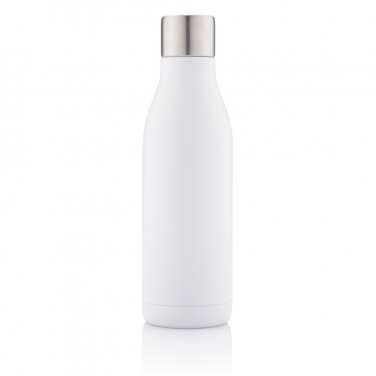 Logo trade promotional merchandise image of: UV-C steriliser vacuum stainless steel bottle