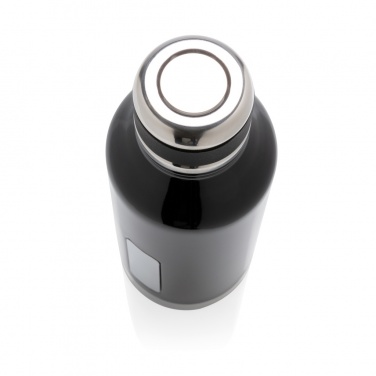 Logo trade promotional products picture of: Leak proof vacuum bottle with logo plate