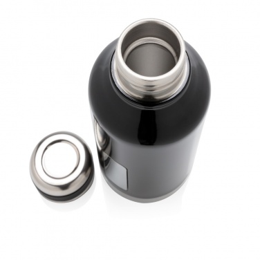 Logotrade corporate gift image of: Leak proof vacuum bottle with logo plate