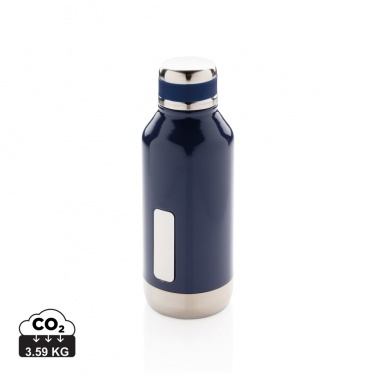 Logotrade promotional item image of: Leak proof vacuum bottle with logo plate