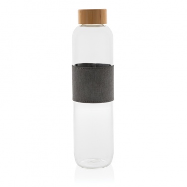 Logotrade promotional gift picture of: Impact borosilicate glass bottle with bamboo lid