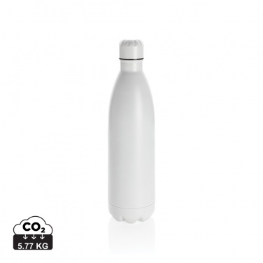 Logotrade promotional merchandise photo of: Solid colour vacuum stainless steel bottle 1L