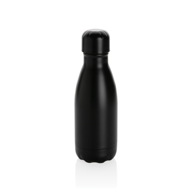 Logo trade promotional merchandise picture of: Solid colour vacuum stainless steel bottle 260ml