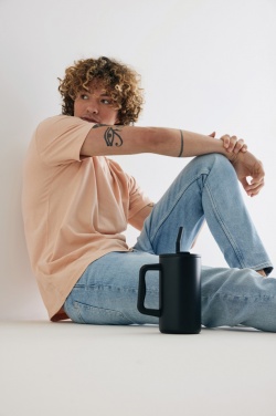 Logotrade promotional merchandise image of: Cube RCS certified recycled steel mug 800ml