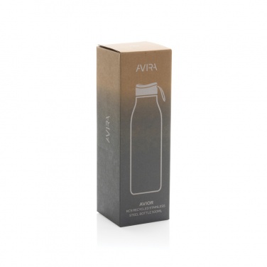 Logo trade advertising products image of: Avira Avior RCS Re-steel bottle 500 ML