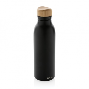 Logo trade business gift photo of: Avira Alcor RCS Re-steel single wall water bottle 600 ML
