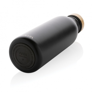 Logotrade corporate gift picture of: Avira Alcor RCS Re-steel single wall water bottle 600 ML