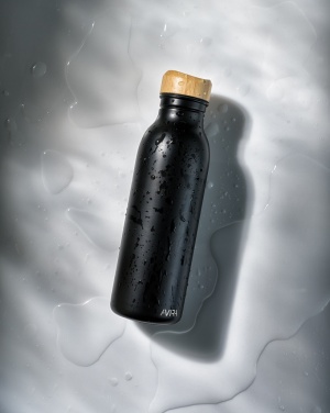 Logotrade promotional giveaway image of: Avira Alcor RCS Re-steel single wall water bottle 600 ML