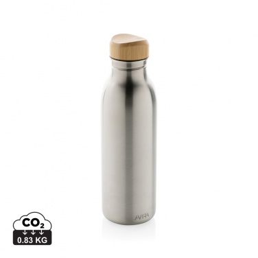 Logotrade promotional gifts photo of: Avira Alcor RCS Re-steel single wall water bottle 600 ML