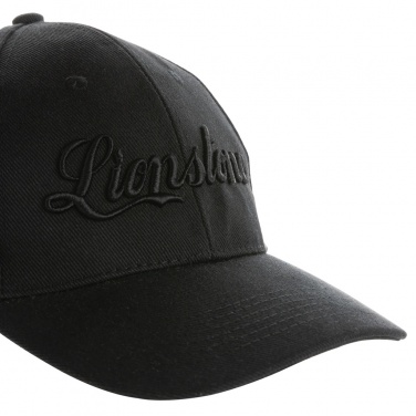 Logo trade advertising products image of: Impact 6 panel 280gr Recycled cotton cap with AWARE™ tracer