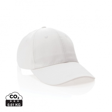 Logotrade promotional giveaway picture of: Impact 6 panel 280gr Recycled cotton cap with AWARE™ tracer