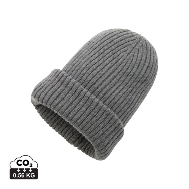 Logo trade promotional product photo of: Impact AWARE™  Polylana® double knitted beanie