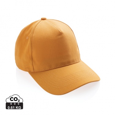 Logotrade promotional item picture of: Impact 5panel 280gr Recycled cotton cap with AWARE™ tracer