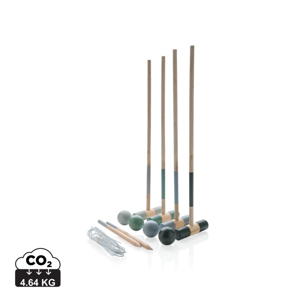 Logotrade promotional gifts photo of: Wooden croquet set