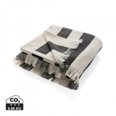 Logotrade promotional merchandise picture of: Ukiyo Yukari AWARE™ XL deluxe beach towel 100x180cm