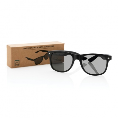 Logotrade business gift image of: GRS recycled PC plastic sunglasses