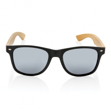 Logotrade promotional item picture of: Bamboo and RCS recycled plastic sunglasses