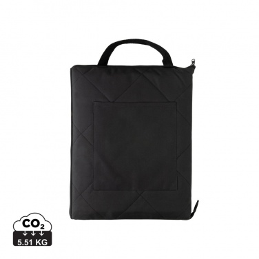 Logotrade promotional giveaway image of: Impact Aware™ RPET foldable quilted picnic blanket