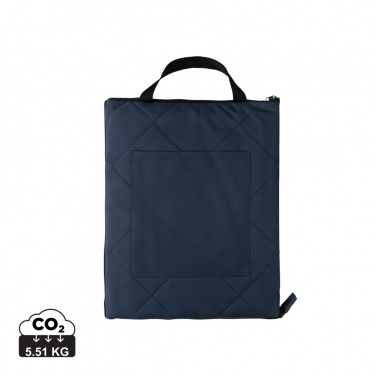 Logotrade promotional item picture of: Impact Aware™ RPET foldable quilted picnic blanket