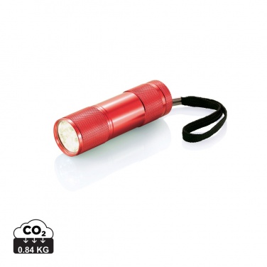Logo trade promotional gifts image of: Quattro aluminium torch